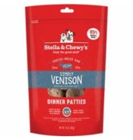 Stella & Chewy's STELLA & CHEWY'S DOG FREEZE-DRIED DINNER PATTIES SIMPLY VENISON 14OZ