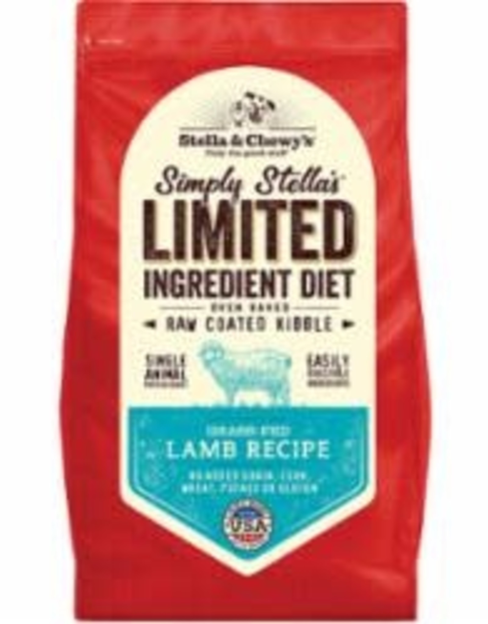 Stella & Chewy's STELLA & CHEWY'S DOG SIMPLE LIMITED INGREDIENT LAMB 3.5LB