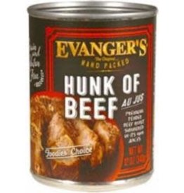 Evanger's Evanger's Dog Can Hand Packed Grain Free Hunk of Beef 12oz