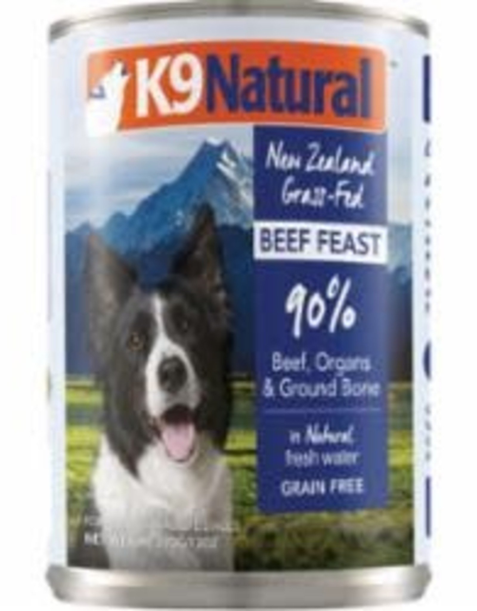 K9 Natural K9 NATURAL DOG GRAIN FREE BEEF 13OZ