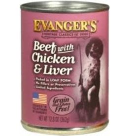 Evanger's Evanger's Beef with Chicken & Liver Dog Food 13 oz
