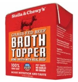 Stella & Chewy's STELLA & CHEWY'S DOG BROTH TOPPER GRASSFED BEEF 11OZ