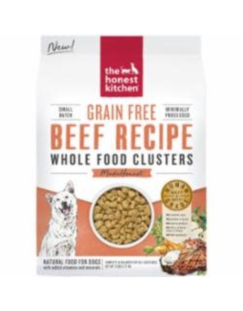 THE HONEST KITCHEN THE HONEST KITCHEN DOG CLUSTERS GRAIN FREE BEEF 20LB