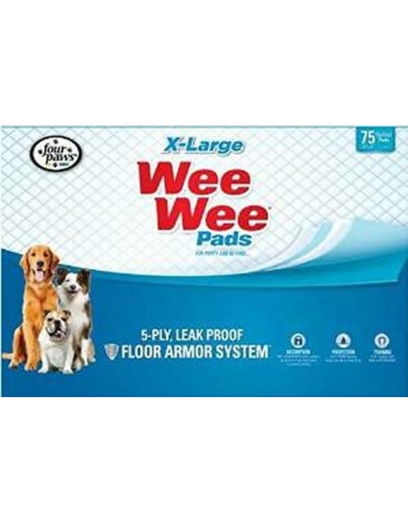 Four Paws Four Paws Wee Wee Pads XL 75 Count