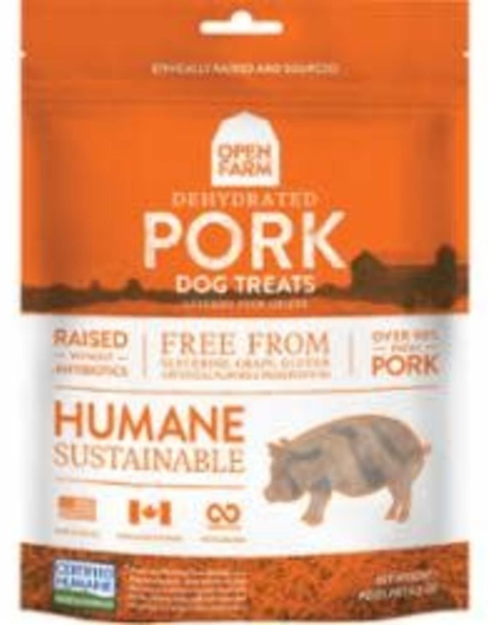 Open Farm Open Farm Dog Treat GF Dehydrated Pork 4.5 oz