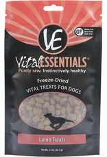 Vital Essentials VITAL ESSENTIALS DOG FREEZE-DRIED TREAT LAMB 2OZ