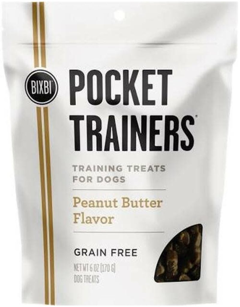 Bixbi Bixbi Dog Treat Pocket Trainer Peanut Butter 6 oz