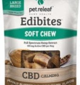Pet Releaf edibite soft peanut butter carob