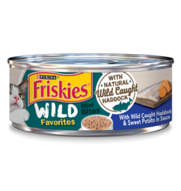 NESTLE PURINA PETCARE COMPANY Friskies Wild Favorites Haddock / Sweet Potato 5.5 oz