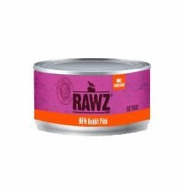 Rawz Rawz 96% Rabbit Can Cat Food 3 oz