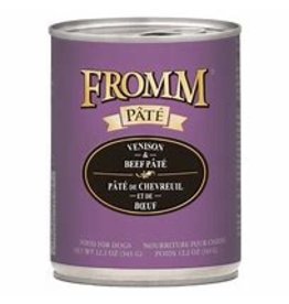 Fromm Fromm Gold Venison & Beef Pate Canned Dog Food- 12.2 oz