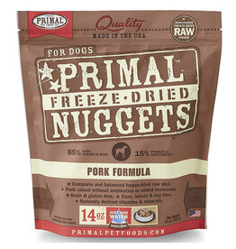 Primal Primal Pork Formula Nuggets Grain-Free Raw Freeze-Dried Dog Food