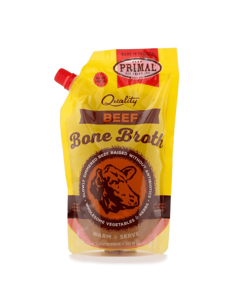 Primal Primal Beef Bone Broth 20 oz. for Dogs