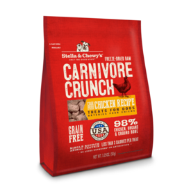Stella & Chewy's Stella & Chewy's Carnivore Crunch Chicken Recipe Dog Treats 3.25oz