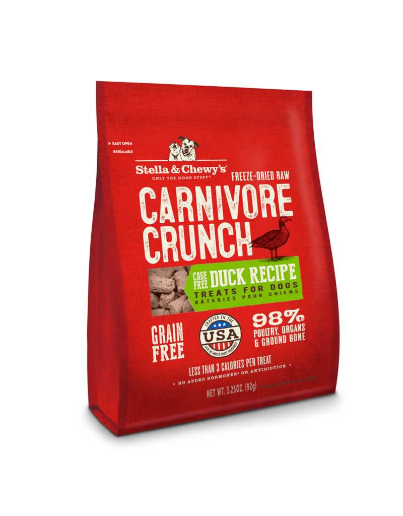 Stella & Chewy's Stella & Chewy's Carnivore Crunch Duck Recipe Dog Treats 3.25oz
