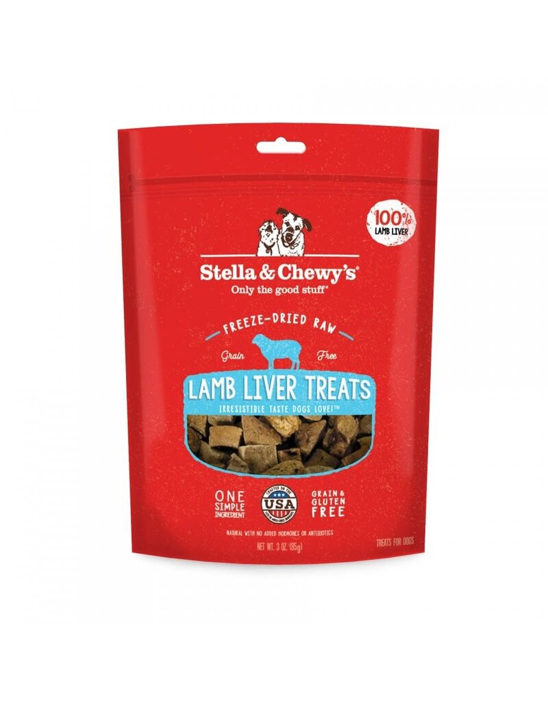 Stella & Chewy's Stella & Chewy's Freeze Dried Raw Lamb Liver Dog Treats 3oz