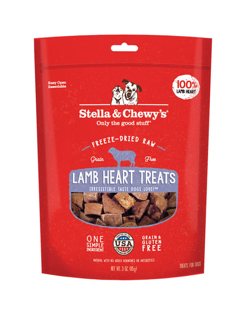Stella & Chewy's Stella & Chewy's Freeze Dried Raw Lamb Heart Dog Treats 3oz