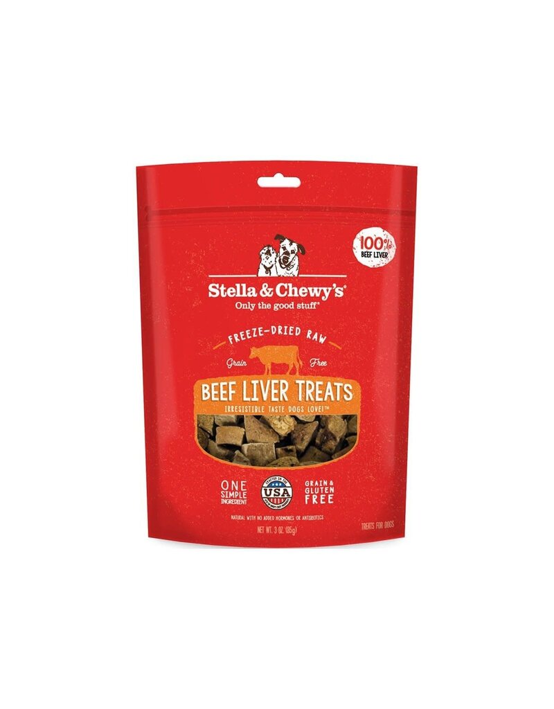 Stella & Chewy's Stella & Chewy's Freeze Dried Raw Beef Liver Treats For Dogs 3oz