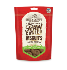 Stella & Chewy's Stella & Chewy's Raw Coated Duck Recipe Biscuit Dog Treats 9oz