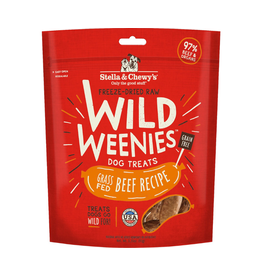 Stella & Chewy's Stella & Chewy's Freeze-Dried Raw Wild Weenies Grass-Fed Beef Recipe Dog Treats 11.5 oz
