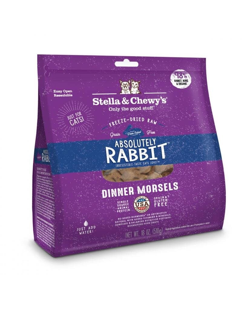 Stella & Chewy's Stella & Chewy's Freeze Dried Raw Rabbit Morsels For Cats 18oz