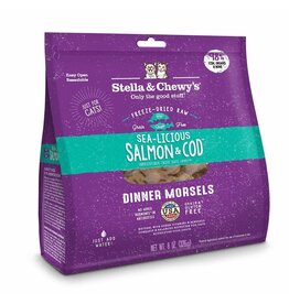 Stella & Chewy's Stella & Chewy's Freeze Dried Raw Sea-Licious Salmon & Cod Dinner Morsels For Cats 3.5oz