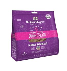 Stella & Chewy's Stella & Chewy's Freeze Dried Raw Yummy Lickin' Salmon & Chicken Dinner Morsels For Cats 3.5oz