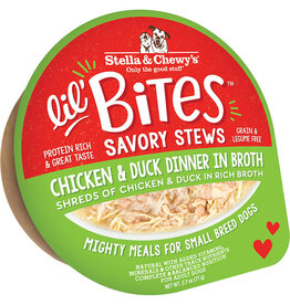 Stella & Chewy's Stella & Chewy's Lil Bites Savory Chicken & Duck Stew Dog Food 2.7oz
