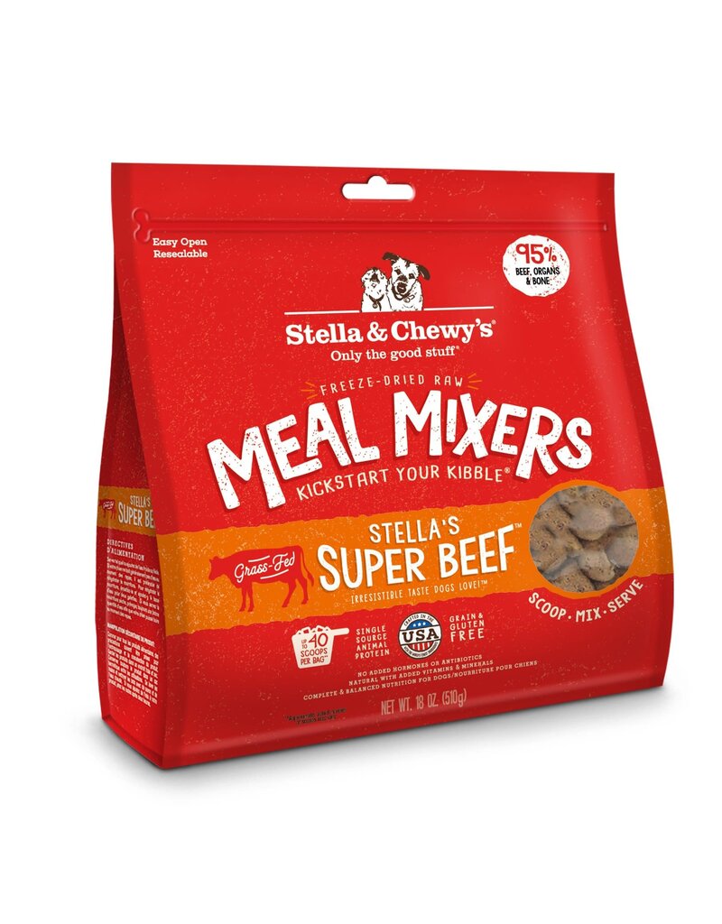 Stella & Chewy's Stella & Chewy's Freeze Dried Raw Super Beef Meal Mixers For Dogs 35oz