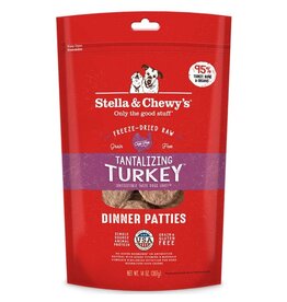 Stella & Chewy's Stella & Chewy's Freeze Dried Raw Tantalizing Turkey Dinner Patties For Dogs 14oz