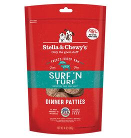 Stella & Chewy's Stella & Chewy's Freeze-Dried Raw Surf 'N Turf Dinner Patties For Dogs 14 oz