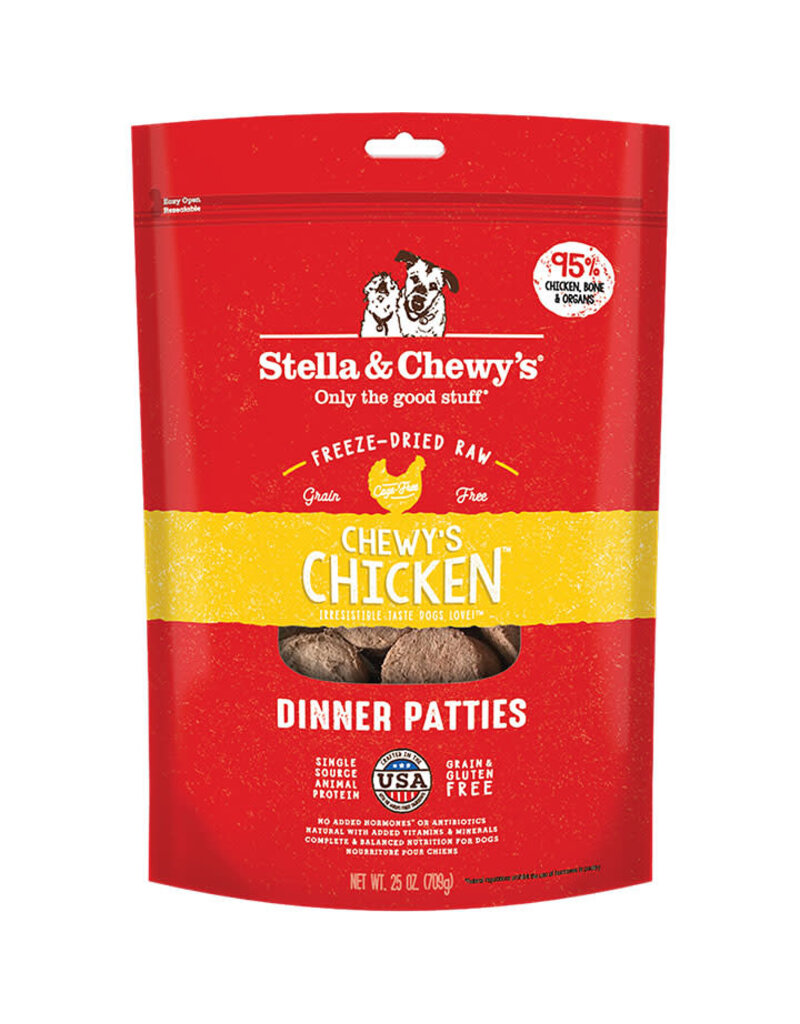 Stella & Chewy's Stella & Chewy's Freeze-Dried Raw Chewy's Chicken Dinner Patties For Dogs 25oz