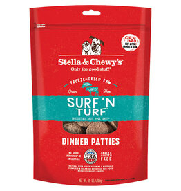 Stella & Chewy's Stella & Chewy's Surf 'N Turf Dinner Patties Freeze-Dried Dog Food 25 oz
