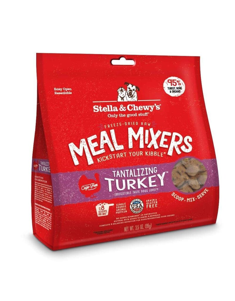 Stella & Chewy's Stella & Chewy's Freeze Dried Raw Tantalizing Turkey Meal Mixers For Dogs 18oz