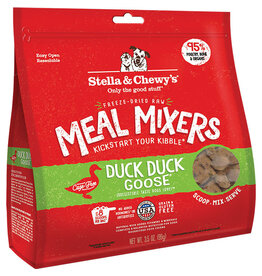 Stella & Chewy's Stella & Chewy's Freeze Dried Raw Duck Duck Goose Meal Mixers For Dogs 3.5oz