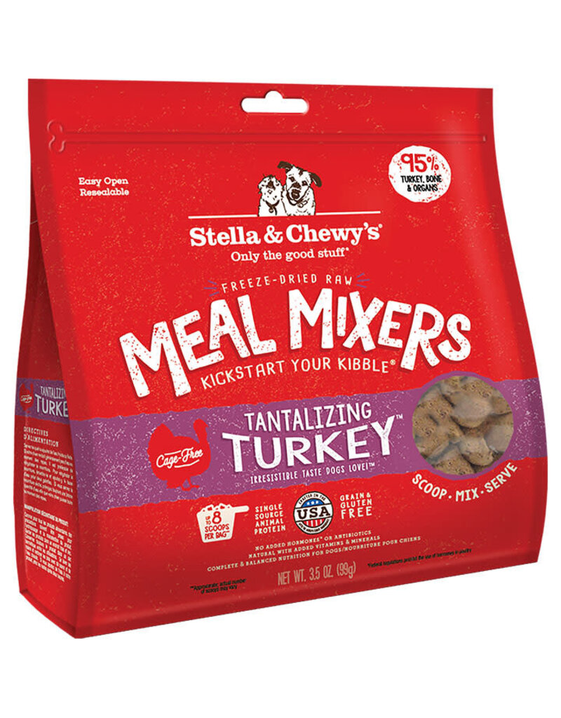 Stella & Chewy's Stella & Chewy's Freeze Dried Raw Tantalizing Turkey Meal Mixers For Dogs 3.5oz