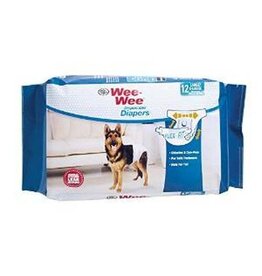 Four Paws Four Paws Wee Wee Disposable Diapers, Large Extra Large, 12 Count