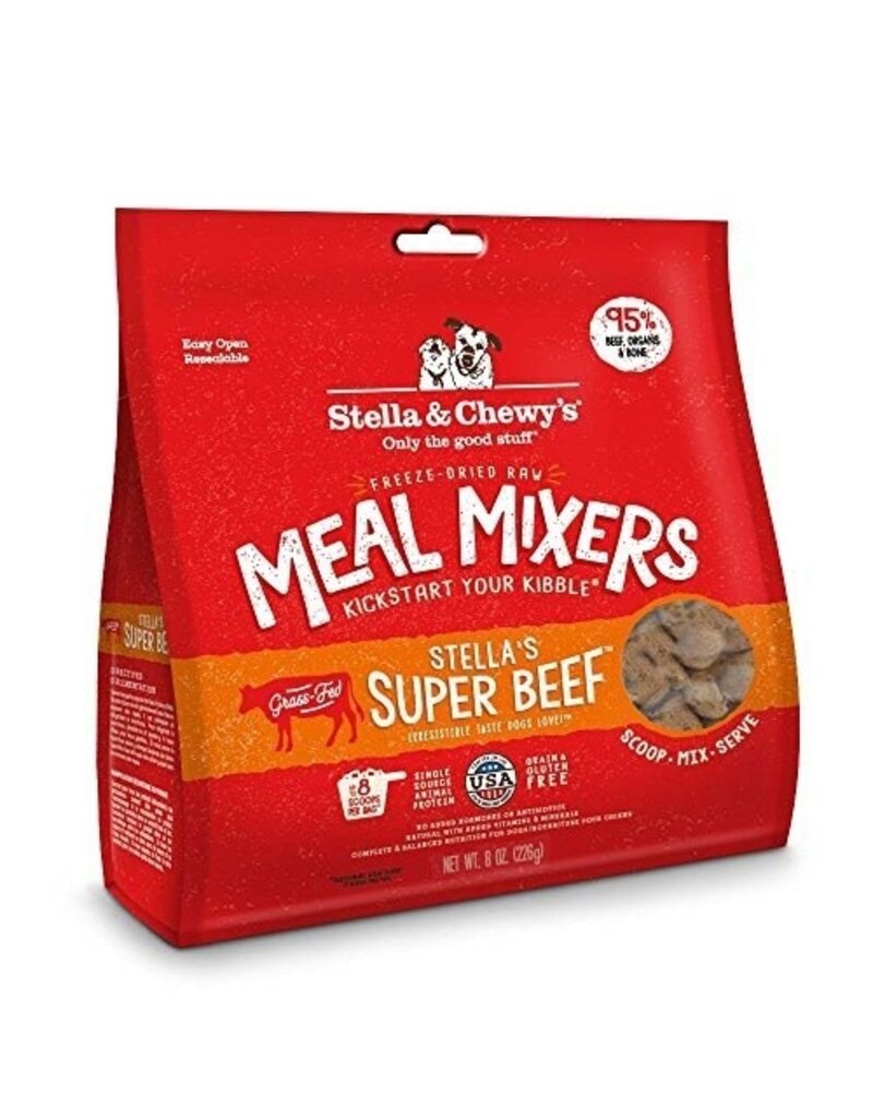 Stella & Chewy's Stella & Chewy's Freeze Dried Raw Super Beef Meal Mixers For Dogs 8oz