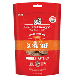 Stella & Chewy's Stella & Chewy's Freeze Dried Raw Stella's Super Beef Dinner Patties For Dogs 5.5oz