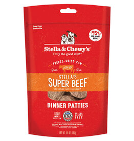 Stella & Chewy's Stella & Chewy's Stella's Super Beef Dinner Patties Freeze-Dried Raw Dog Food 5.5 OZ