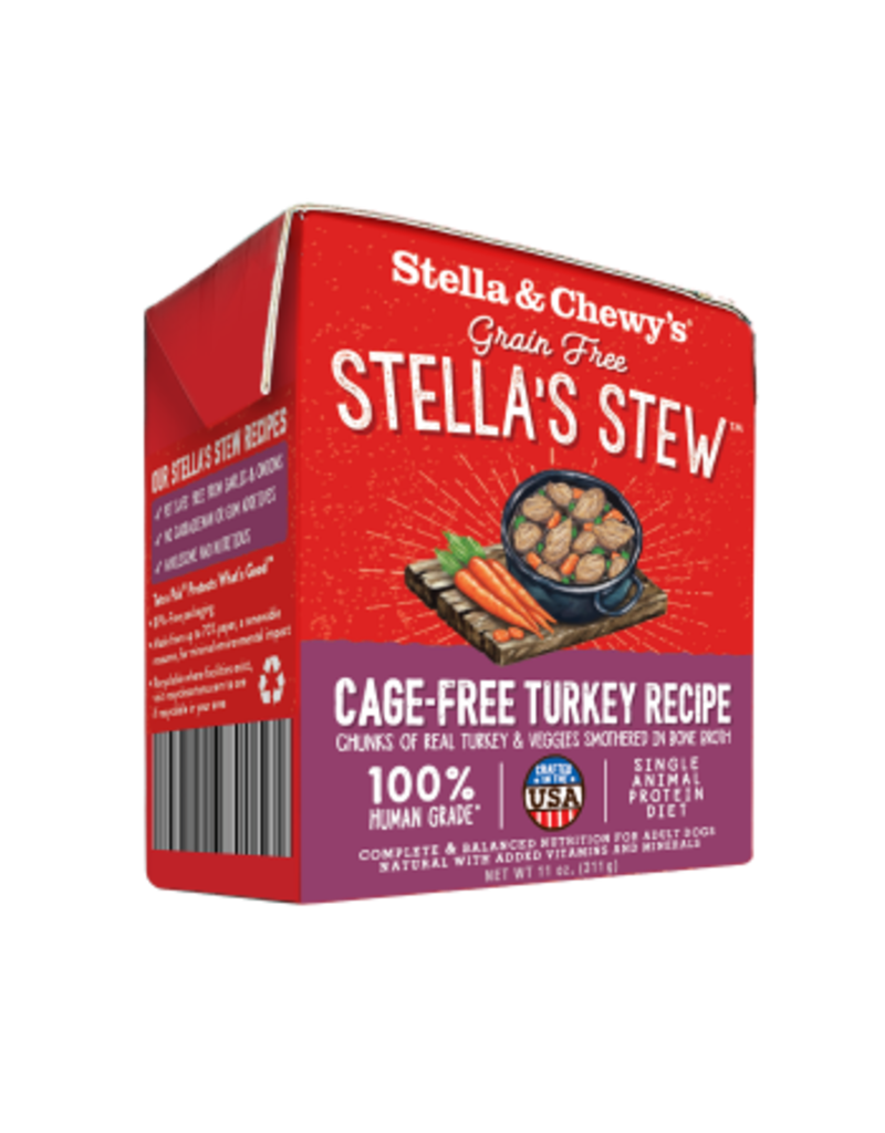 Stella & Chewy's Stella & Chewy's Stella's Stew Cage Free Turkey Recipe Wet Dog Food 11oz