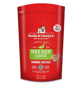 Stella & Chewy's Stella & Chewy's Frozen Raw Duck Duck Goose Dinner Patties For Dogs 6LB