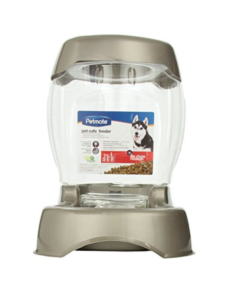 Petmate Petmate Cafe Pet Feeder Pearl Tan Holds 12LB