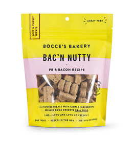 Bocce's Bakery Bocce's Bakery Everyday Soft & Chewy Bacon Nutty 6 oz Bag