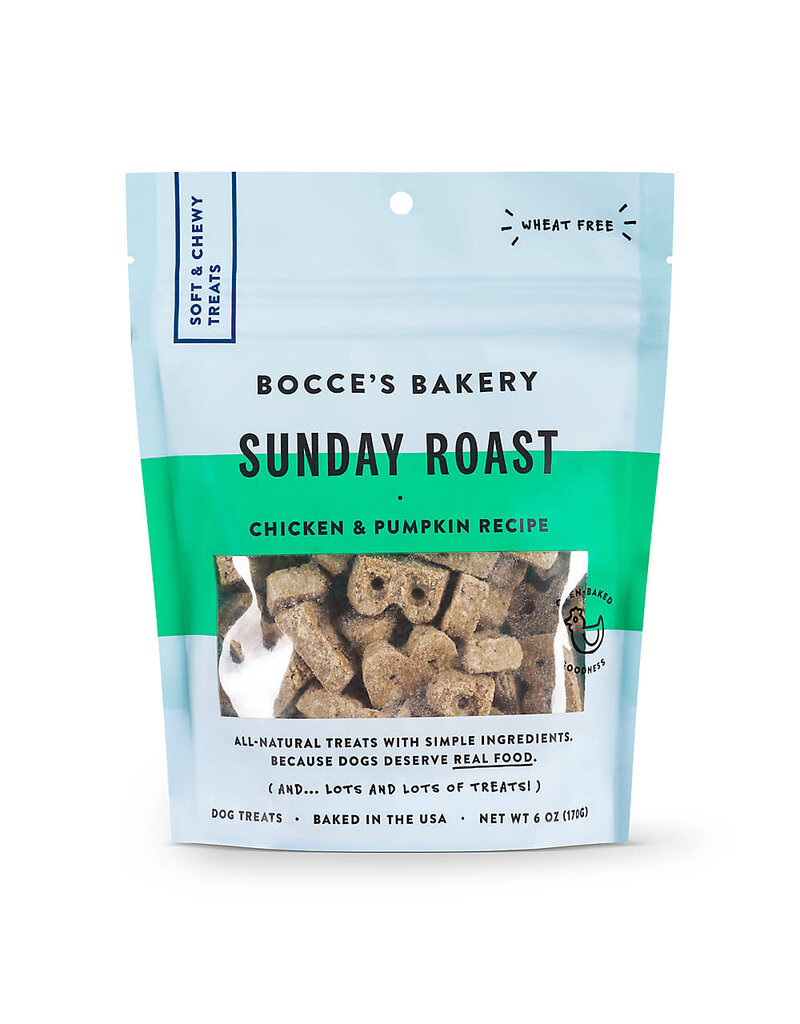 Bocce's Bakery Bocce's Bakery Sunday Roast Soft and Chewy Dog Treats 6 oz