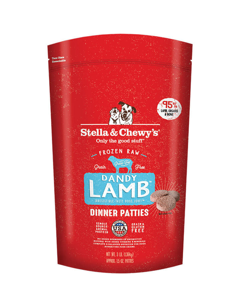 Stella & Chewy's Stella & Chewy's Frozen Raw Dandy Lamb Dinner Patties 3LB