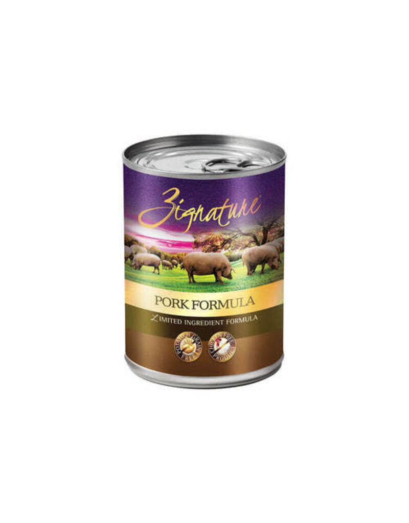 Zignature Zignature Pork Formula Canned Dog Food- 13 OZ.