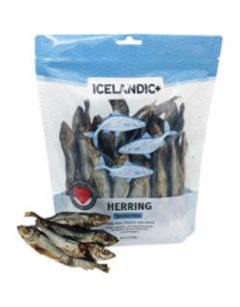 Icelandic Icelandic+ Herring Whole Fish Grain-Free Dog Treats By Icelandic 9 oz Bulk