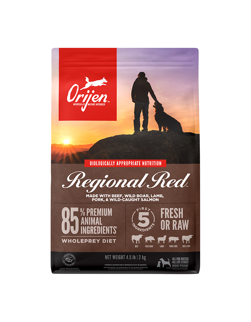 Orijen Orijen Regional Red Dog Food 4.5 LB