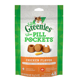 Greenies Greenies Pill Pockets Cat Chicken 1.6 oz